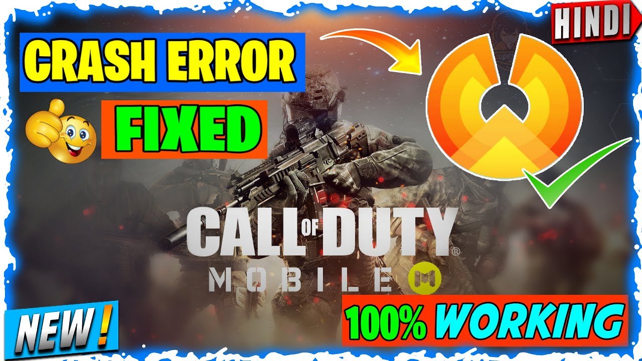 HOW TO FIX CALL OF DUTY MOBILE CRASH IN PHOENIX OS | COD MOBILE CRASH ERROR  FIXED | PHOENIX OS | COD - 