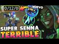 😱¡LA PESADILLA de RIVEN! ¡USÉ la *SENNA TOP* con EXHAUST y su BUILD PEDORRA que LE HIZO VOMITAR! thumbnail
