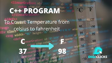 C++ Program to convert temperature from Celsius to Fahrenheit!