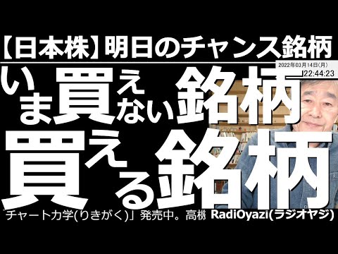 【日本株-明日のチャンス銘柄】今買える銘柄VS買えない銘柄。日経225先物、1570、日本株個別銘柄の具体的な売買チャンスがわかる動画です。あいかわらず地政学リスクが居座る今、どんな投資が適切なのか?