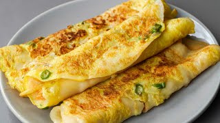 If You Have 2 Egg & 1 Cup Flour At Home You Can Make This, Delicious & Quick Egg Roll Recipe