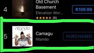 NTANDO Camagu enters #5 position on Itunes