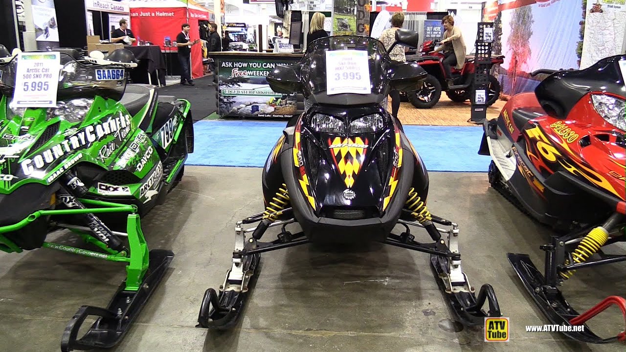 2004 Ski-Doo MXZ 500 SS Snowmobile - Walkaround - 2014 Toronto ATV Show