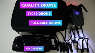 How to Setup Quick Start of Remote control JY019 Drone | Flying Drone HD Camera