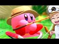 Kirby remembers how to fish「Kirby and the Forgotten Land🏭Ep2」