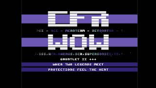 C64 Crack Intro: Commando Frontier, Warriors of the Wasteland Intro 1987