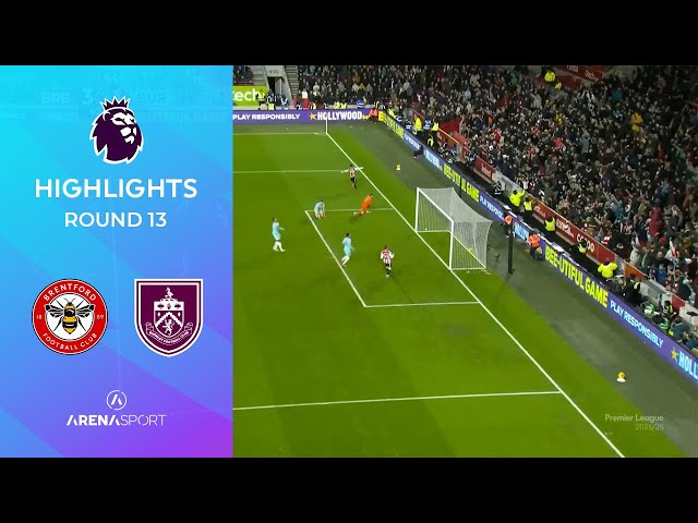 PREMIER LEAGUE (13. kolo): Brentford - Burnley 3:1 / 29.11.2025.