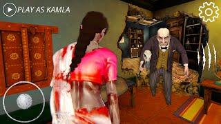 PLAYING AS KAMLA IN SCARY MANSION || KAMLA VS Dr. CROW FU...