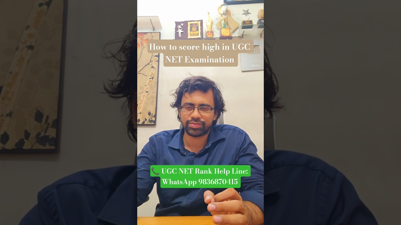 How to Score High in UGC NET Exam  #UGCNET #NETPreparation #JRF #ExamStrategy