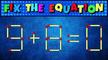 Move ONE Stick to Make It Correct 🔥 Viral Matchstick Riddle Challenge #puzzle #riddles #logic