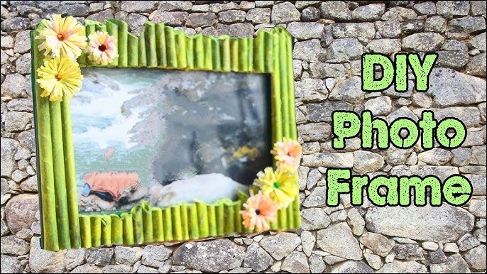 How To Make DIY 2D Color Block Paper Frames - Dream Green DIY