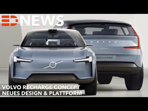 2021 Volvo Recharge Concept Das neue Volvo Design eigene Elektro Plattform Electric Drive News