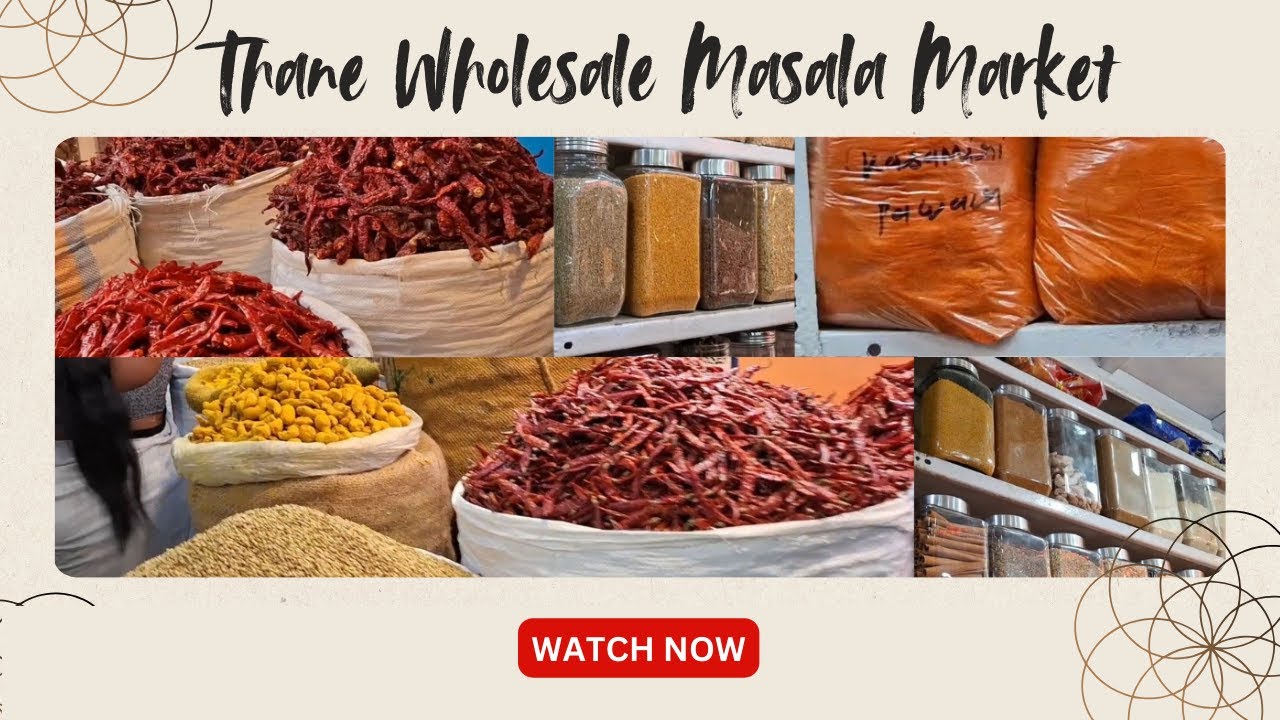Thane Biggest Wholesale Masala Market | Thane Market | Masala Market in Mumbai