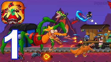 Monster Shooter Survival - Gameplay Walkthrough Part 1 Tutorial Impostor Shooter (iOS, Android)