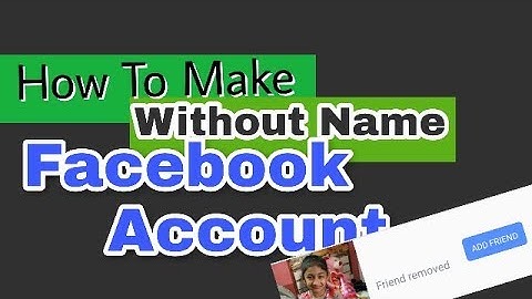 How to make || FACEBOOK Invisible || BLANK NAME || TRICK 2017