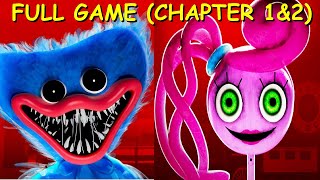 Poppy Playtime Chapter 1&2 Full Palythrough gameplay + All Collectibles (Golden Statues + VHS Tapes)