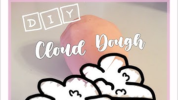 DIY Cloud Dough // Summer Activity // DIY Art