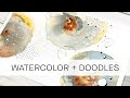 HOW TO DOODLE with just circles, dots and gold of course! **for beginners