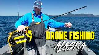 Fishing with an Underwater Drone in Alaska