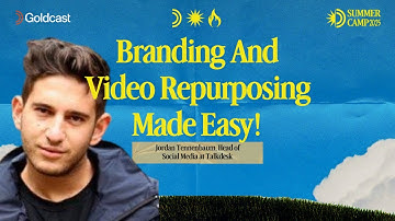 Goldcast Tutorial: Branding, Tracking, and Repurposing Content!
