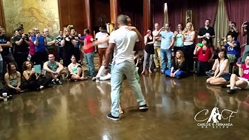 Carlos and Fernanda - Counter Balance Class at L.A Zouk Congress - Music We can make love by SoMo