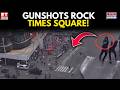 TIMES SQUARE TERROR! Gunshots Trigger Stampede In NYC, Teen Suspect Nabbed After Chase | WATCH