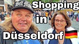 Shopping in Düsseldorf Germany