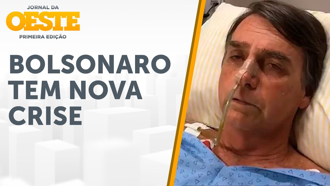 Bolsonaro é levado de volta ao centro cirúrgico por crise de soluços