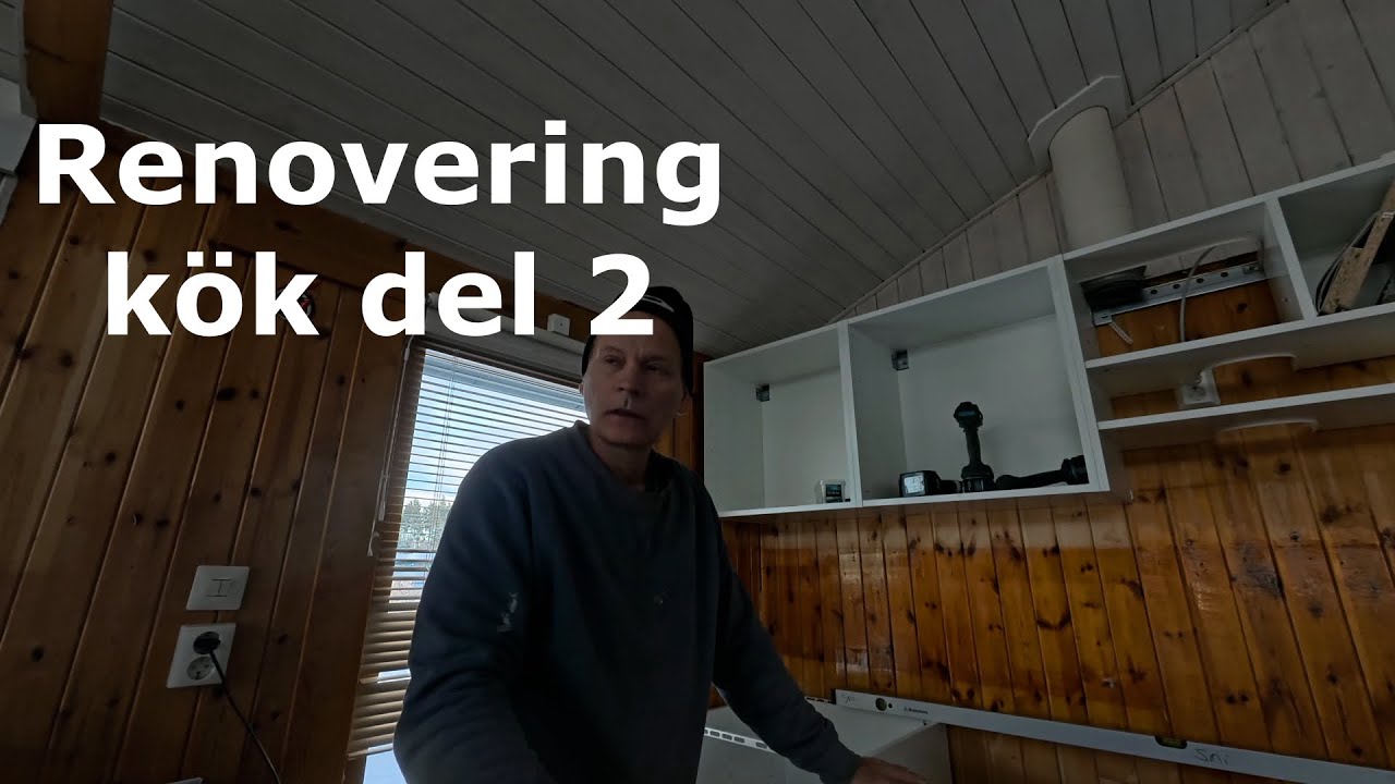Renoverar kök del 2