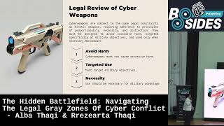 The Hidden Battlefield – Navigating the Legal Gray Zones of Cyber Conflict - Alba &amp; Rrezearta Thaqi
