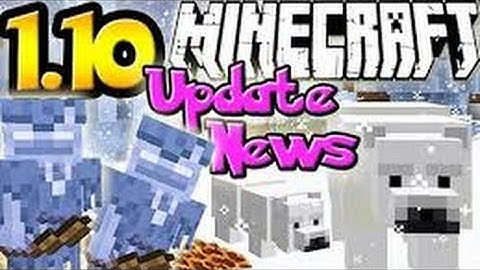 Minecraft 1.9/1.10: Part 1 - POLAR BEARS, BONE BLOCKS, FOSSILS, HUSKS, MAGMA BLOCKS, AND MORE?