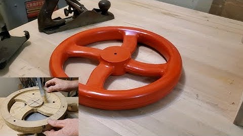 Split Pattern Hand Wheel for Sand Casting