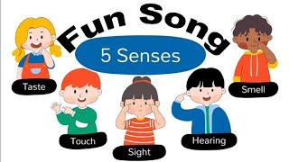 Five Senses Song - Nursery Rhymes & Kids Song