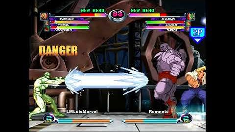 MvC2: Iceman 2x Icebeam Combo by Romneto