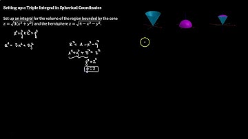 5.5 Triple Integrals in Spherical Cords