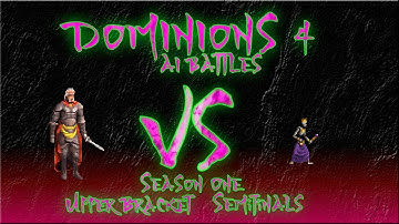 A.I. Battles (Man Vs Asphodel) Season 1 [Dominions 4] [UB Semifinals]