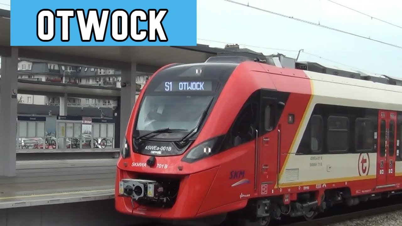 Otwock PKP Stacja Kolejowa oraz Pociągi Otwock