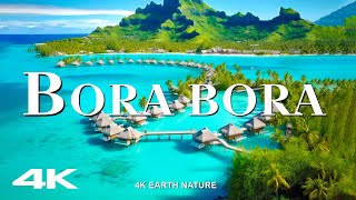 Bora Bora 4K - Nature's Symphony: ประสบการณ์ Bora Bora Majestic Landscapes และ Melodies อันเงียบสงบ