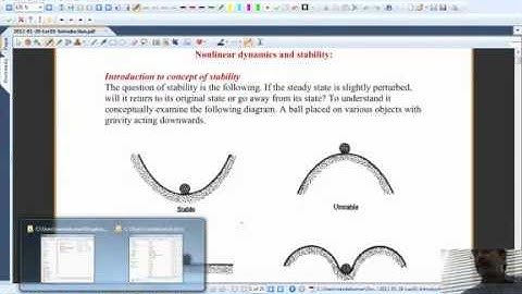 Lec01 Nonlinear Dynamics Introductory lectures 2012 at LSU Chem Eng