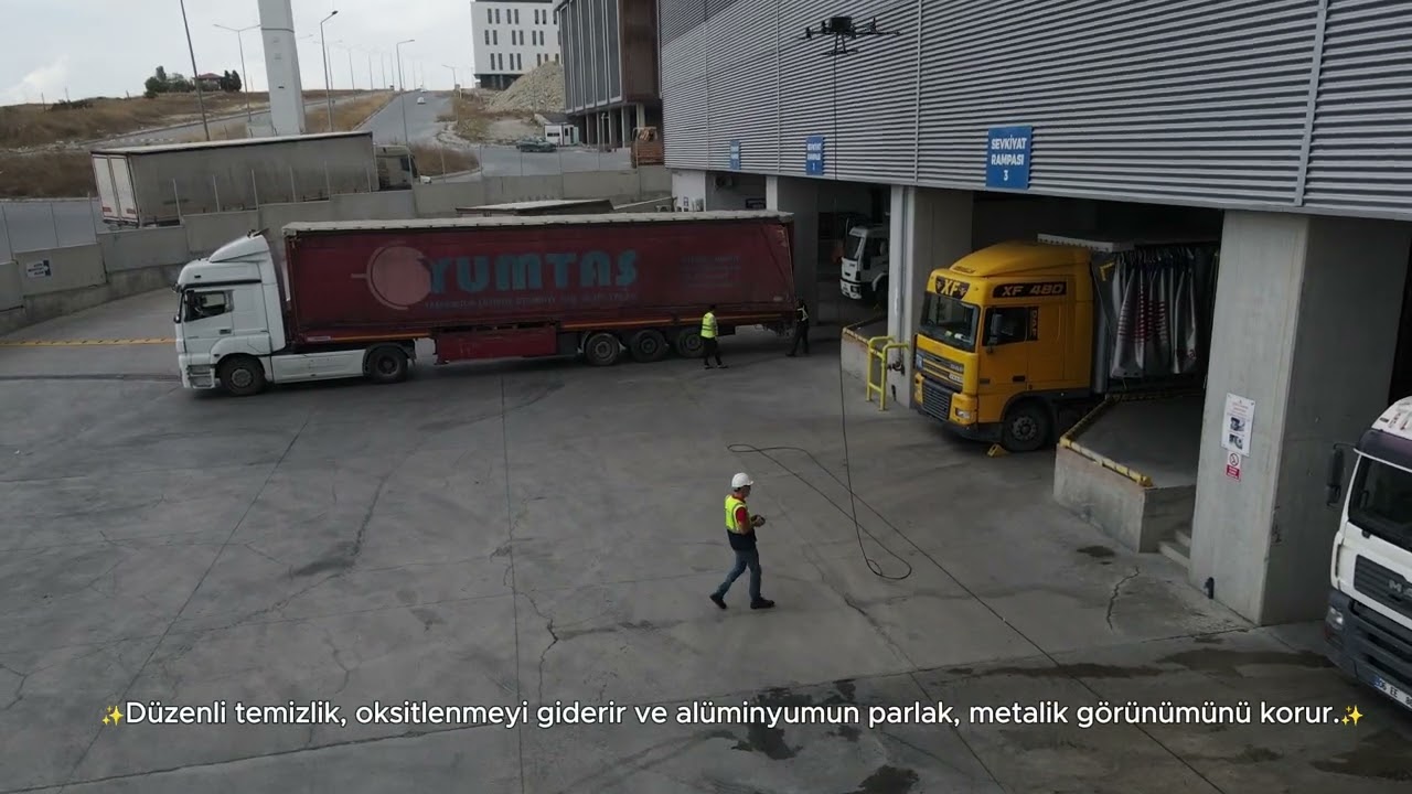 Ambalaj Fabrikası Yıkıyoruz - Washer Drone