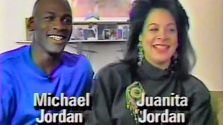 Michael Jordan Rare 1991 Interview with wife Juani...