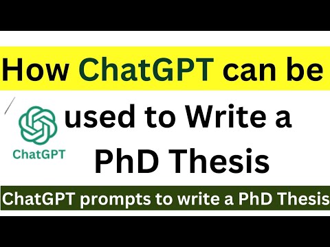 chatgpt and phd thesis