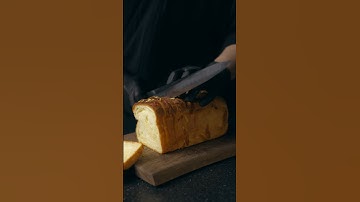 【Before After】It was difficult to cut the bread, so I sharpened my sashimi knife #asmr