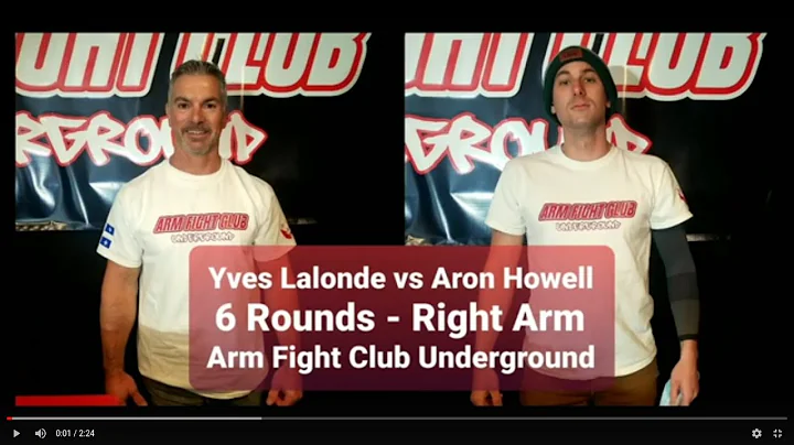 Yves Lalonde vs Aron Howell, 6 rounds, December 5t...