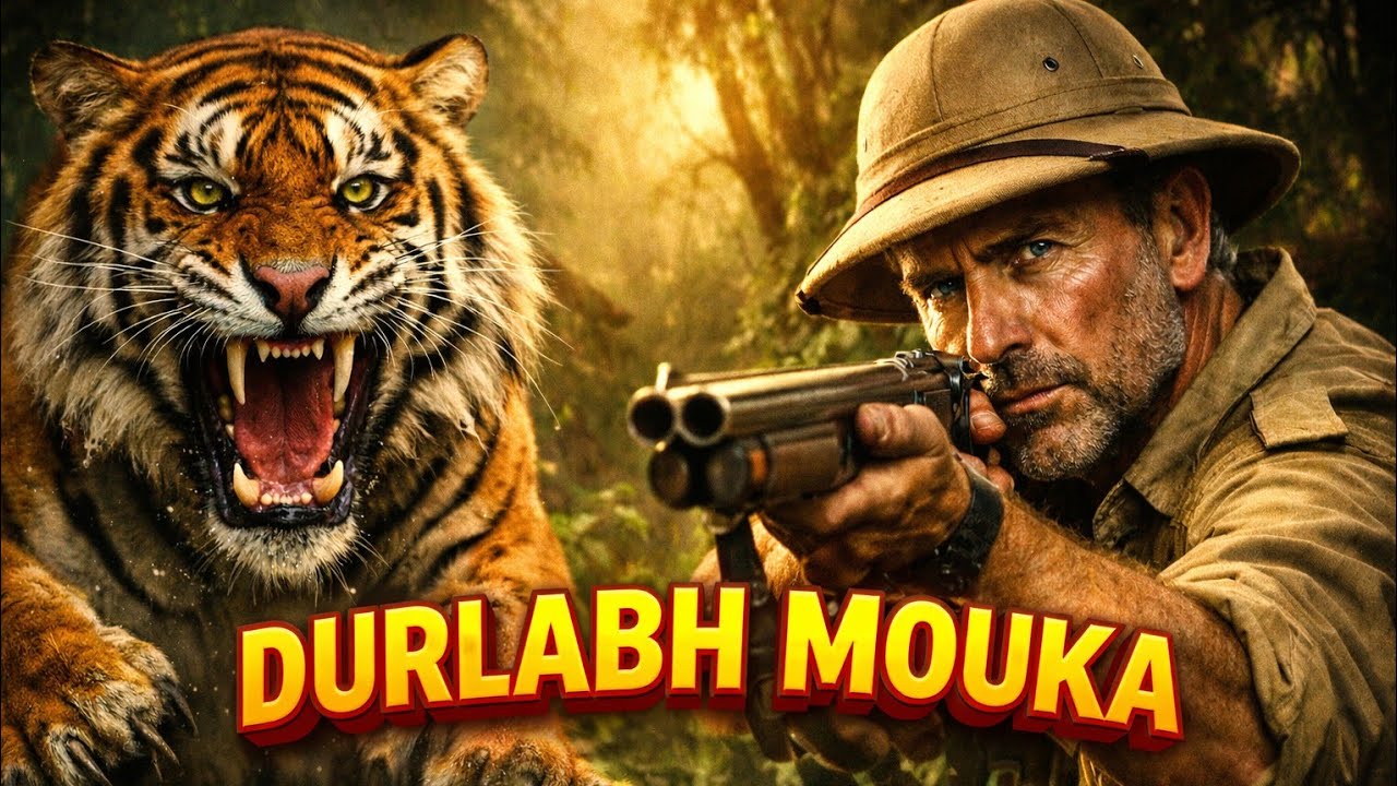 THE ODD  CHANACE  दुर्लभ मौका। HUGH ALLEN  Night Story  #jungle #nature #tiger #hunting #story 