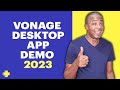 Vonage desktop app demo 2023