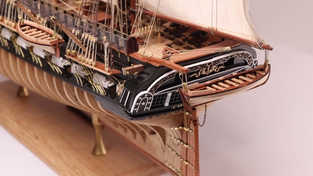 U.S.S. Constitution 木製キット　1/80 イマイ Amazon | IMAI/イマイ木製キット帆付きUSSコンステチューション1