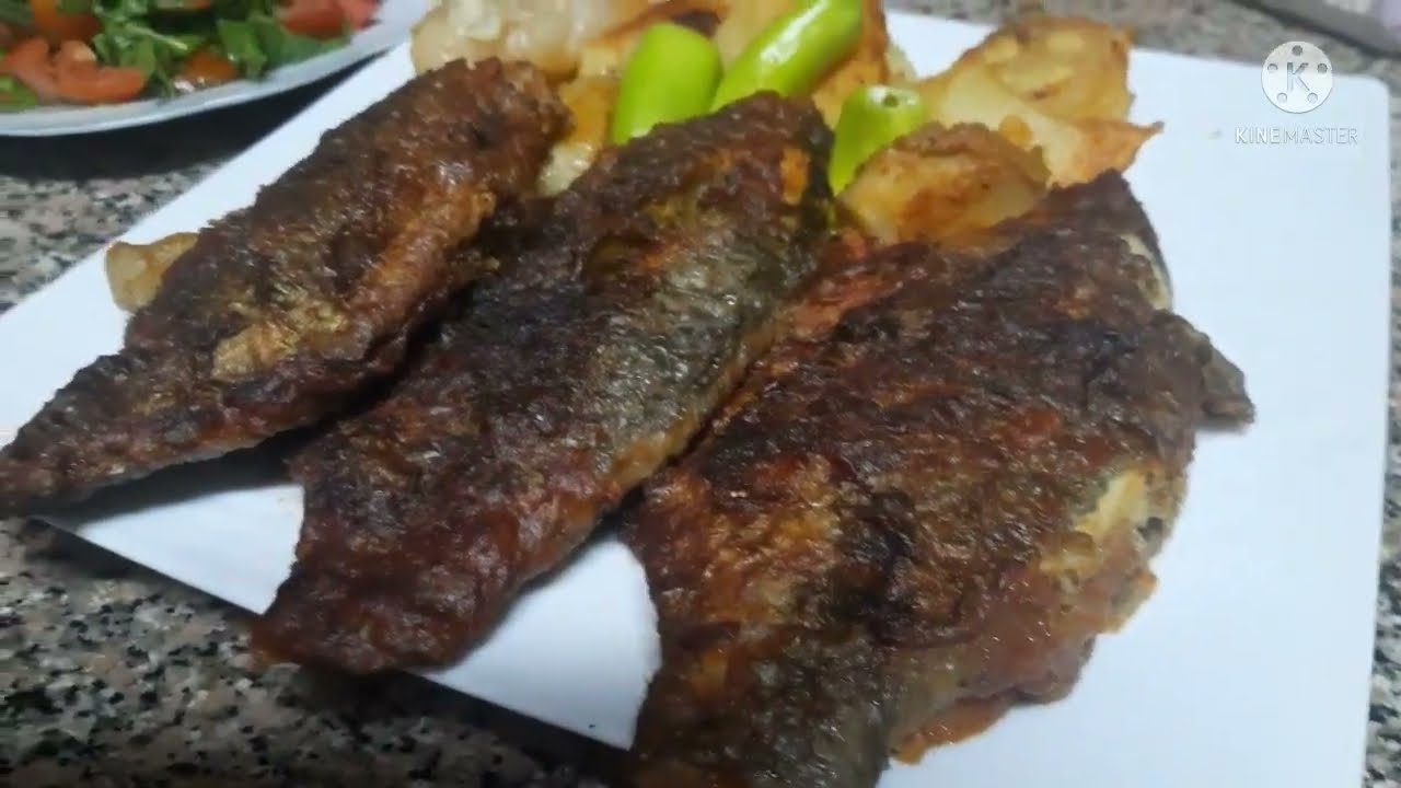 صينية سمك بالبطاطس