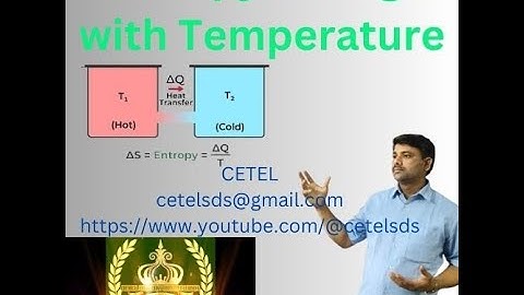Entropy Change with Temperature
