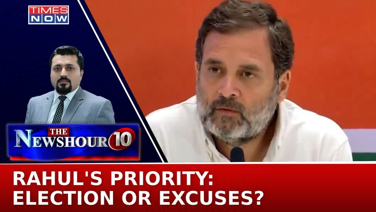 Rahul Gandhi Evasive On Amethi Question What Is Congress Leaders Priority Newshour Agenda